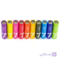 باتری نیم قلمی آلکالاین شیائومی مدل ZI7 بسته 10 عددی ا Xiaomi ZI7 Alkaline AA Battery Pack Of 10
