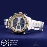 ساعت مچی مردانه ترکیب عقربه ای دیجیتال نیوی فورس ا