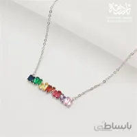 گردنبند مولتی کالر (طلایی ونقره ای)- 03