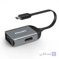 هاب USB-C به HDMI و VGA فیلیپس مدل SWR1607A/93-mini