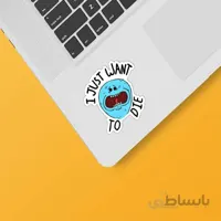 استیکر لپ تاپ طرح Rick&Morty 07
