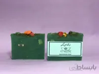 صابون ابریشم جلبک اسپرولینا وآلوئه ورا
