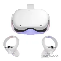 هدست واقعیت مجازی Oculus Quest 2 256GB به همراه 2 عدد دسته بازی ا Virtual Reality Headset Oculus Quest 2 256GB With 2 Handles