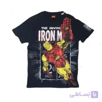 تیشرت آستین بلند پسرانه طرح IRON MAN
