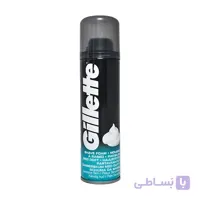 فوم اصلاح ژیلت مدل Sensitive حجم ۲۰۰ میلی لیتر