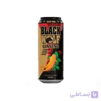 نوشیدنی انرژی زا جینسینگ دار بلک وولف 500 میلی Black wolf ginseng