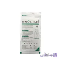 دستکش جراحی کم پودر مدی اسمارت سایز ۸ ا Medi Smart low powdered surgical gloves size 8