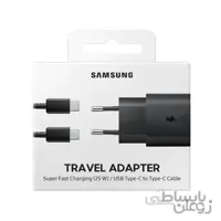 Samsung مشابه اصلی  Super Fast Charging (25W) Travel Adapter With Type- C Cable EP- TA800