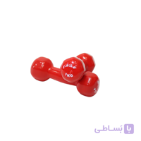 دمبل ایروبیک 1 کیلویی MDM روکش دار