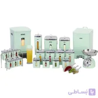 سرویس آشپزخانه لیمون ۳۷ پارچه چهارگوش