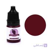 رنگ مایع شمع قرمز گل رز