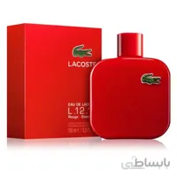 ادکلن لاگوست قرمز ال 12.12 روژ انرجتیک l.12.12 rouge lacoste eau de