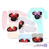 بلوز و شلوار بچه گانه طرح میکی موس مدل TP005