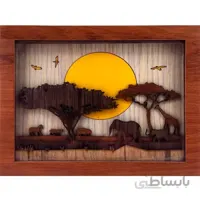 تابلو فانتزی سه بعدی آفریقا