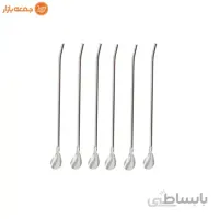 قاشق شربت خوری نی دار