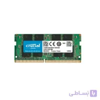رم لپ تاپ DDR4 تک کاناله 2666 مگاهرتز CL19 کروشیال مدل 444244 ظرفیت 8 گیگابایت ا CRUCIAL DDR4 2666MHZ CL19 RAM 8 G