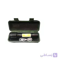 چراغ قوه فلاشر پلیسی شارژی بزرگ