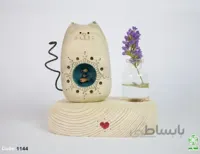 گلدان رو میزی گربه ماهی بدل | 1144