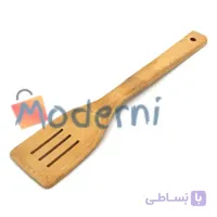 کفگیر شیاردار بامبو سایز 30