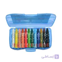 مداد شمعی ۱۲ رنگ CBS