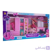 باربی مدل آرایشی ا عروسک باربی با اتاق آرایش