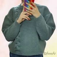 بلوز بافت زنانه مدل گیسو کد 03