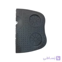 تمپر مت قهوه دو خانه مشکی کد 01