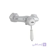 شیر مخلوط توالت موست مدل هاوایی کروم سفید