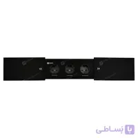 پریز برق کشویی دو طرفه فانتونی مدل N423 مشکی ا Desk connection panels