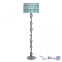 آباژور ایستاده مدل فوبوس پایه طوسی طرح فیروزه کد 2007