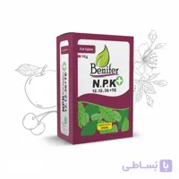 کود پودری NPK 12 12 36 + TE فول آپشن بنیفر وزن 1 کیلوگرم
