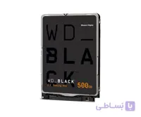 Western Digital WD Black WD5000LPLX 500 GB SATA 6Gb / s 2.5 "هارد داخلی - 7200 دور در دقیقه - 32 مگابایت بافر - قابل حمل - درایو فله فله