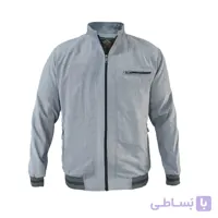 کاپشن بهاری طوسی