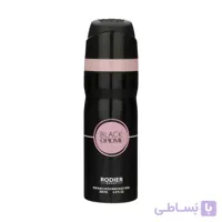 اسپری بدن زنانه رودیر مدل بلک اوپیوم حجم 200 میلی لیتر ا Rodier Black Opiume Body Spray