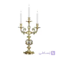 شمعدان سه شعله چشمه نور کد S3582/3T-A آنتیک
