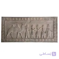 کتیبه هدیه اور شتر بلخی با گل لوتوس کد fg290