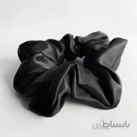 اسکرانچی ساتن مشکی ا Scrunchies