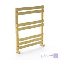 حوله خششک کن استیل فلت رو کار طلایی مات