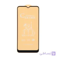 محافظ صفحه نمایش سرامیکی مات مشکی Samsung Galaxy A02S- Full Cover (بدون پک)