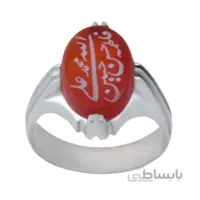 انگشتر نقره مردانه مدل عقیق کد am_063