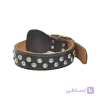 قلاده چرم طبیعی مدل QDM-4