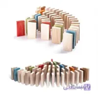 اسباب بازی دومینو چوبی