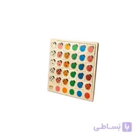 اسباب بازی چوبی پازل هوش کفشدوزک ها