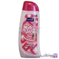 شامپو بدن هوبی مدل Marshmallow حاوی عصاره توت فرنگی 500 میل