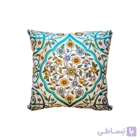 کاور کوسن طرح گل و ریسه