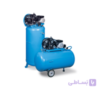 کمپرسور 350 تک فاز 3اسب سيلندر 65 3 مخزن خوابيده پارس گام