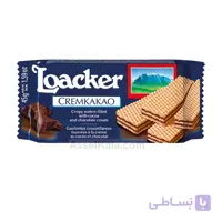 ویفر لواکر کرم کاکائو ۴۵ گرمی