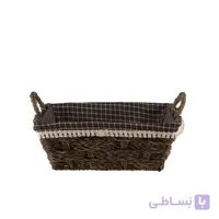 سبد حصیری نان و سبزی سایز کوچک