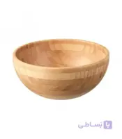 کاسه چوبی بامبو ایکیا مدل BLANDA MATT سایز 28