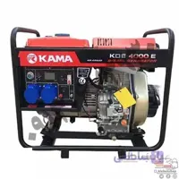 موتور برق کاما مدل kama KDE4000E ا portable generator kama KDE4000E